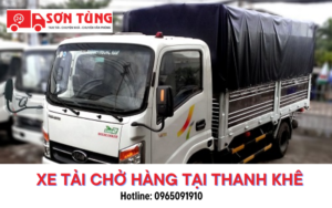 Xe tải chở hàng tại Thanh Khê