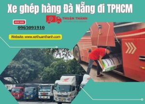 Xe ghép hàng Đà Nẵng đi TPHCM