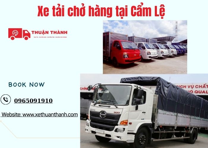 Xe tải chở hàng tại Cẩm Lệ