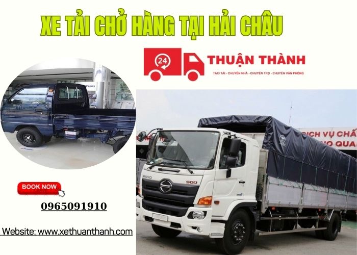 Xe tải chở hàng tại Hải Châu