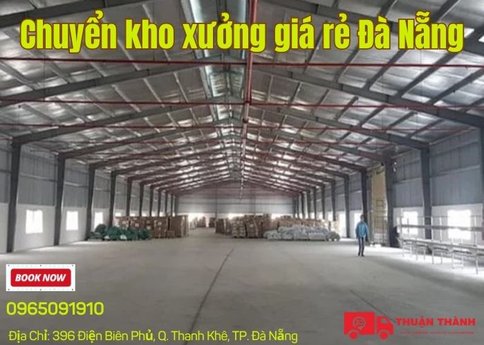 chuyển kho xưởng giá rẻ Đà Nẵng