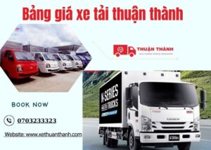 Bảng giá xe tải thuận thành