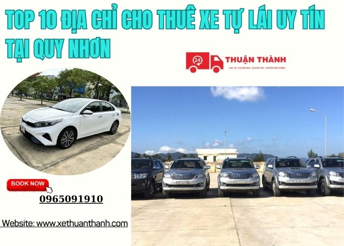 TOP 10 Địa chỉ cho thuê xe tự lái uy tín tại Quy Nhơn