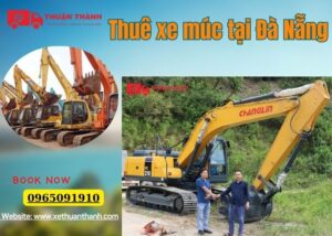 Thuê xe múc tại Đà Nẵng