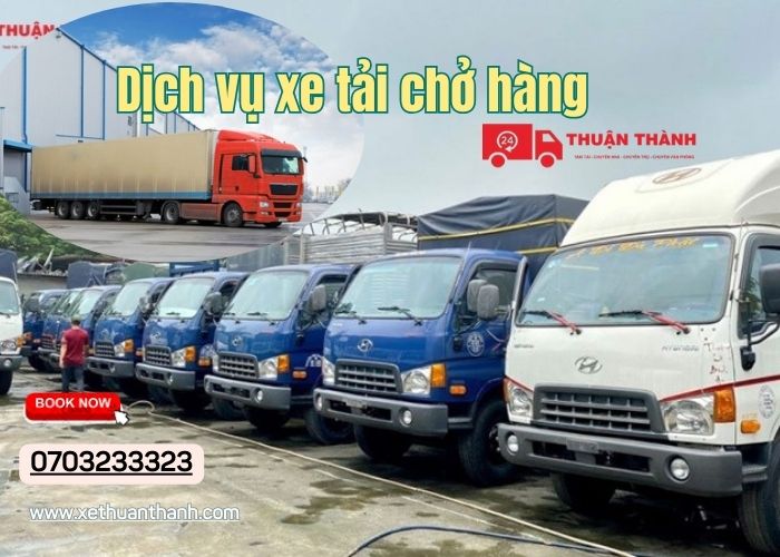 dịch vụ xe tải chở hàng