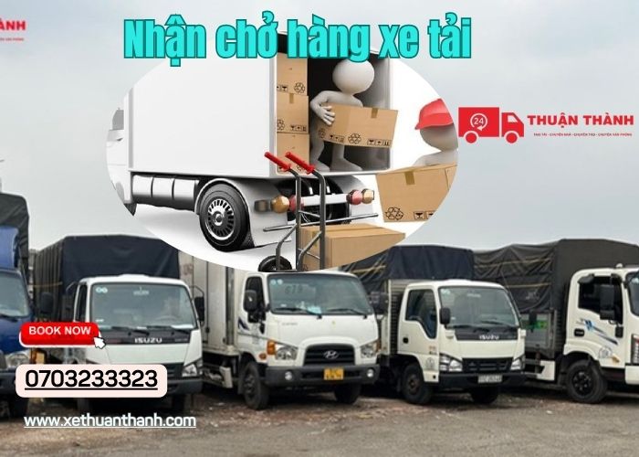 nhận chở hàng xe tải