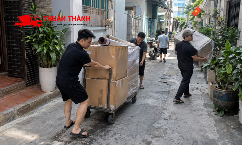 Bốc xếp tại phường Thanh Khê
