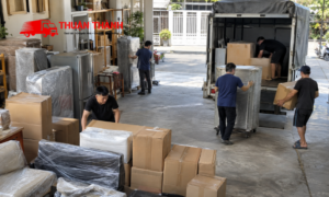 Bốc xếp tại phường Hòa Cường