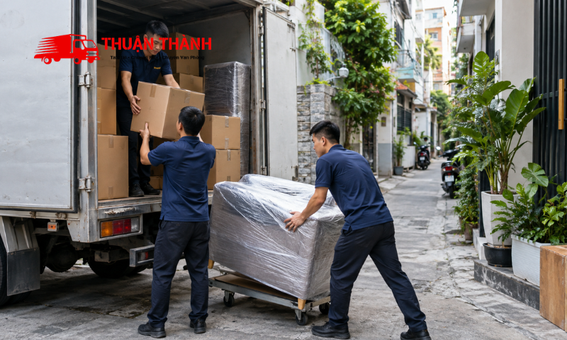 Bốc xếp tại phường Hải Châu