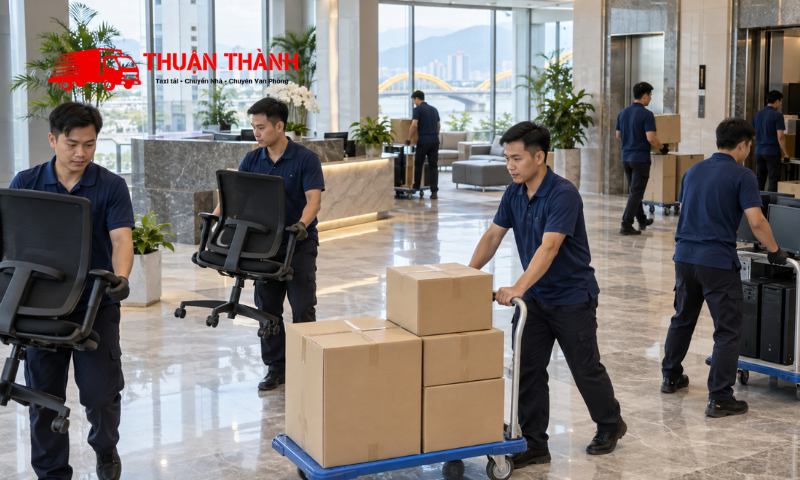 Bốc xếp tại phường Hải Châu