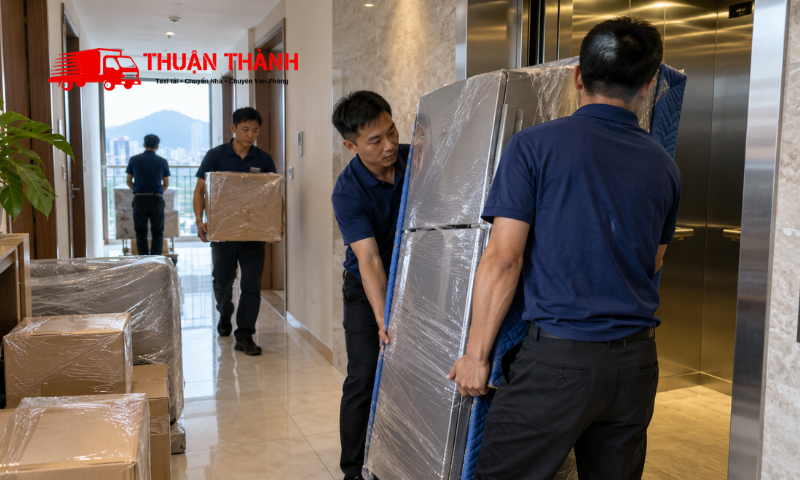 Bốc xếp tại phường Hải Châu