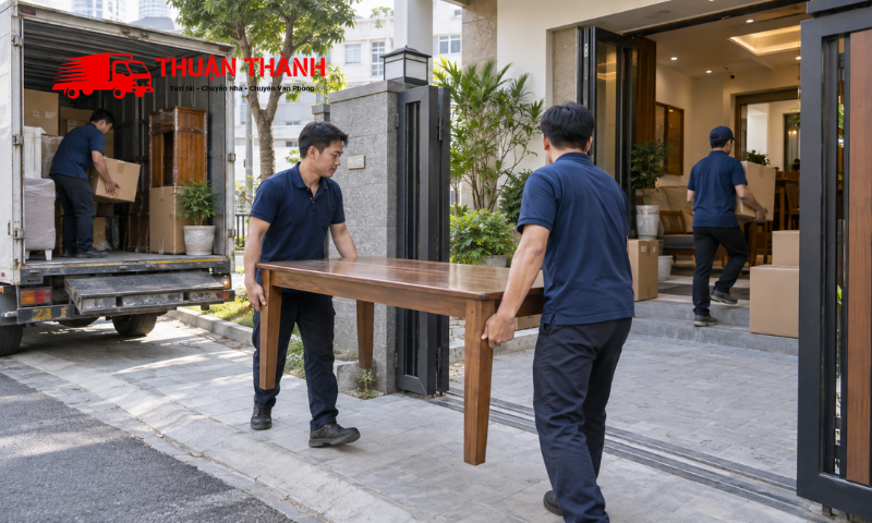 Bốc xếp tại phường Thanh Khê