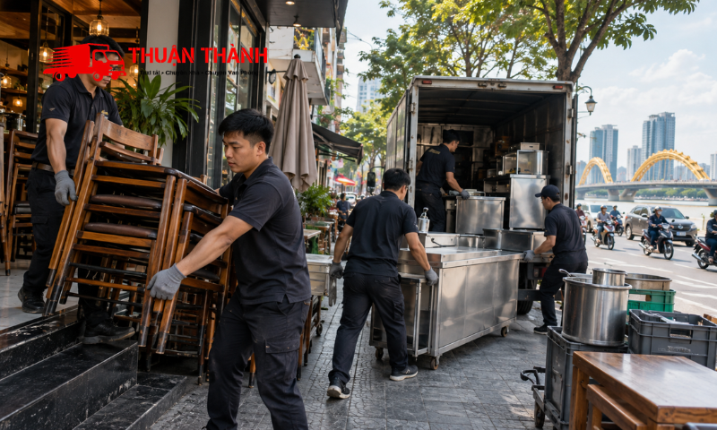 Bốc xếp tại phường Hải Châu
