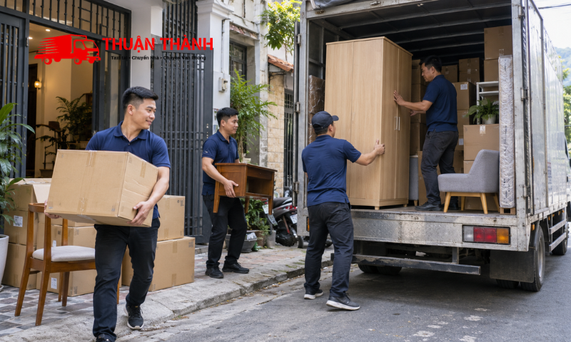 Bốc xếp tại phường Hải Vân