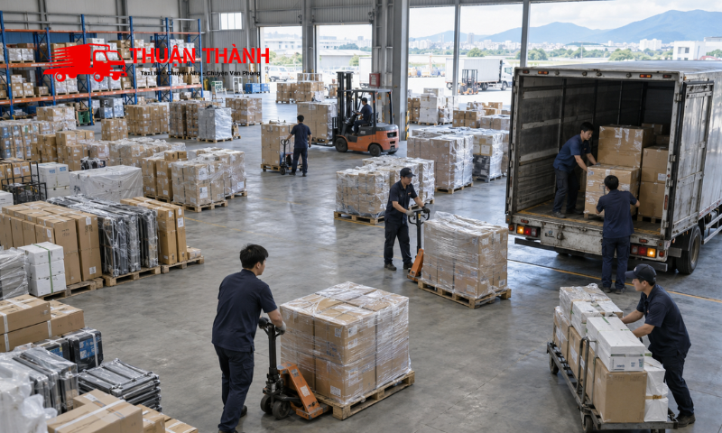 bốc xếp tại phường Hòa Khánh