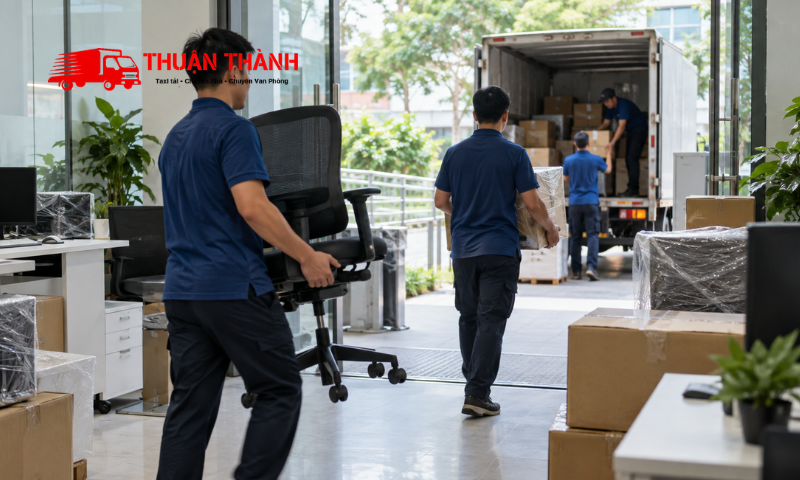 Bốc xếp tại phường Hòa Khánh