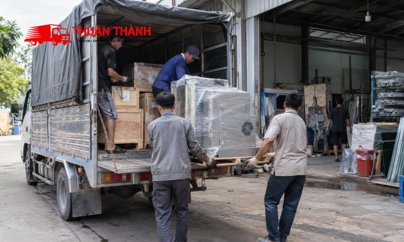 Bốc xếp tại phường Hòa Khánh
