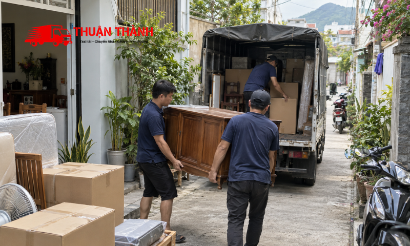 Bốc xếp tại phường Liên Chiểu