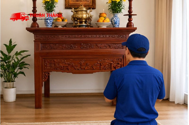 Cách chuyển bàn thờ về nhà mới