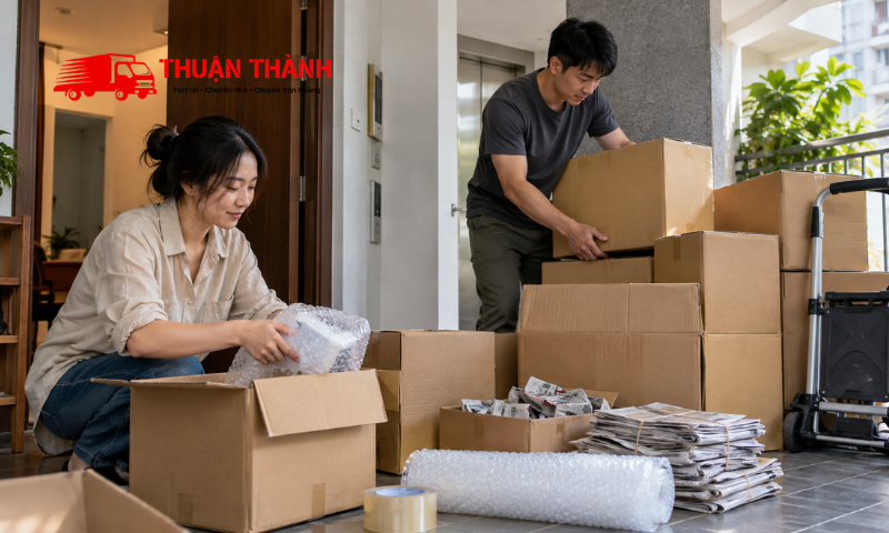 Cách chuyển nhà tiết kiệm chi phí