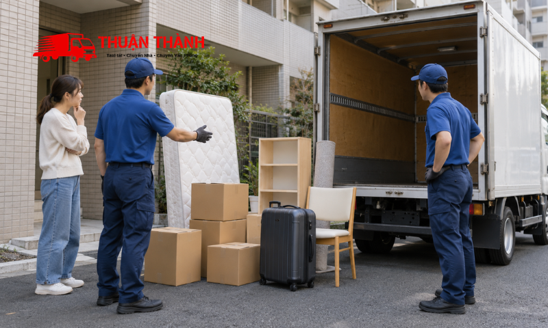 Cách ước tính số chuyến xe khi chuyển nhà