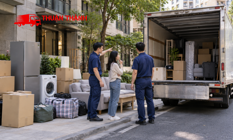 Cách ước tính số chuyến xe khi chuyển nhà