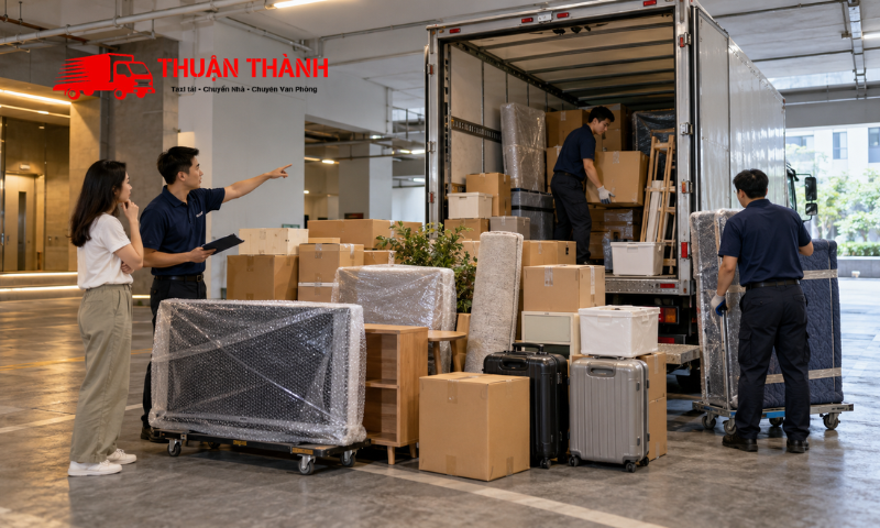 Cách ước tính số chuyến xe khi chuyển nhà