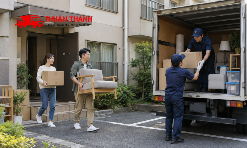 Chuyển nhà bằng xe tải 1 tấn