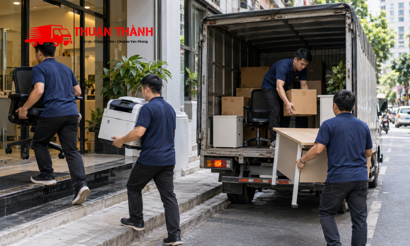 Chuyển nhà bằng xe tải 1 tấn