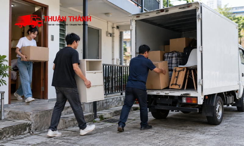 Chuyển nhà bằng xe tải 500kg