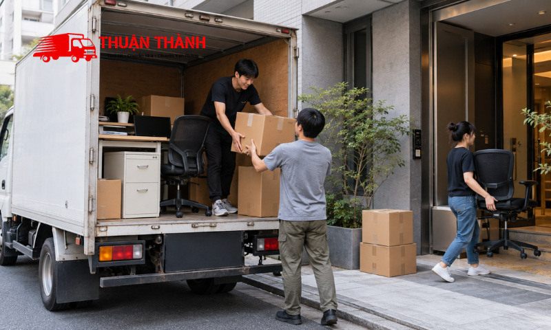 Chuyển nhà bằng xe tải 500kg