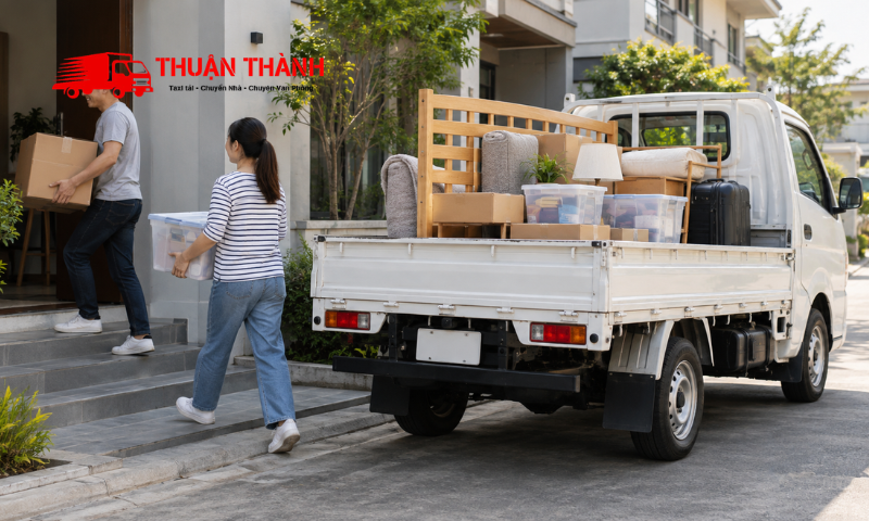 Chuyển nhà bằng xe tải 500kg