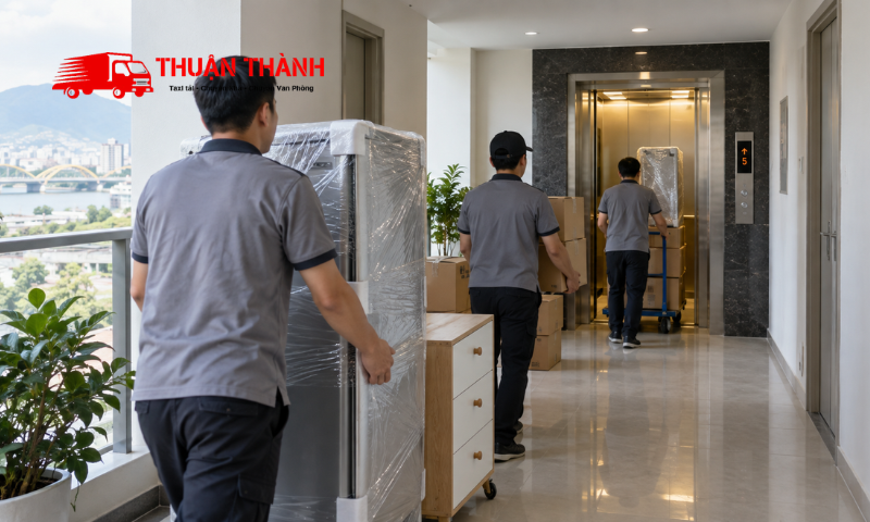 Chuyển nhà tại phường Hòa Xuân