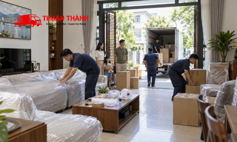 Bốc xếp tại phường Thanh Khê