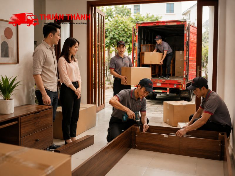 chuyển nhà tại phường Hòa Cường