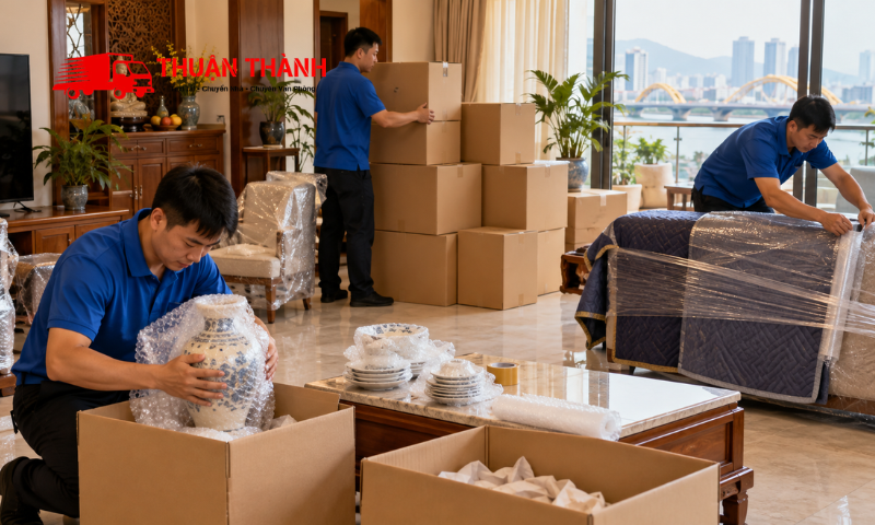 Xe Tải Thuận Thành - Đơn vị chuyển nhà uy tín tại Đà Nẵng