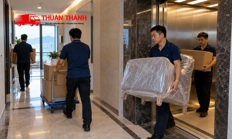 Xe Tải Thuận Thành - Đơn vị chuyển nhà uy tín tại Đà Nẵng