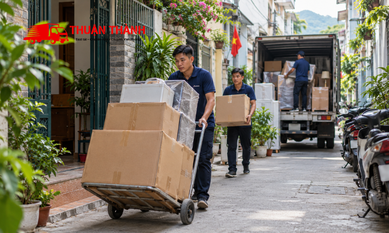 Xe Tải Thuận Thành - Đơn vị chuyển nhà uy tín tại Đà Nẵng