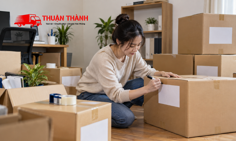 Cách ghi nhãn thùng carton