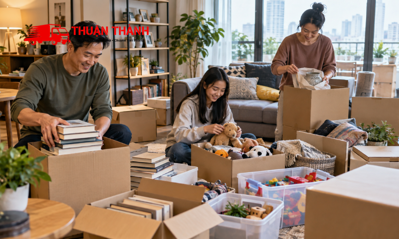 Cách phân loại đồ đạc để chuyển nhà nhanh hơn