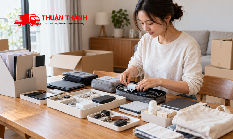 Cách phân loại đồ đạc để chuyển nhà nhanh hơn