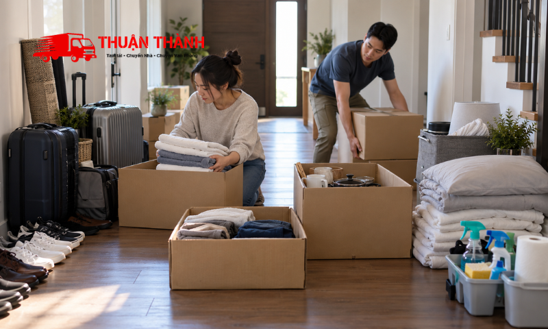 Cách phân loại đồ đạc để chuyển nhà nhanh hơn