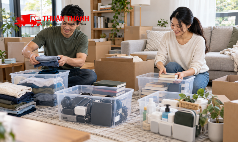 Cách phân loại đồ đạc để chuyển nhà nhanh hơn