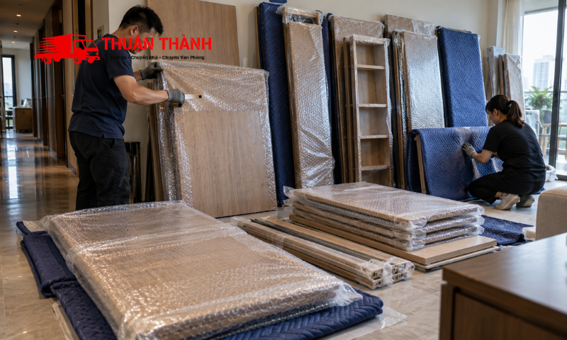 Cách tháo giường và tủ khi chuyển nhà