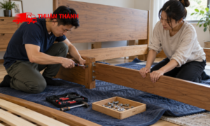 Cách tháo giường và tủ khi chuyển nhà