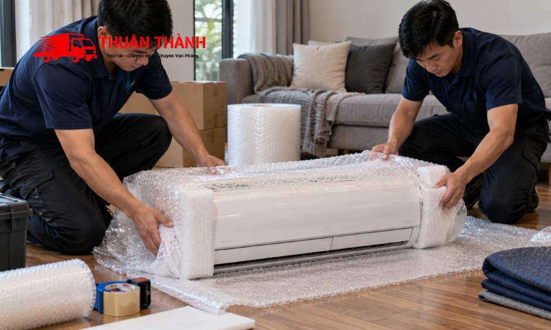 Cách vận chuyển điều hòa khi chuyển sang nhà mới