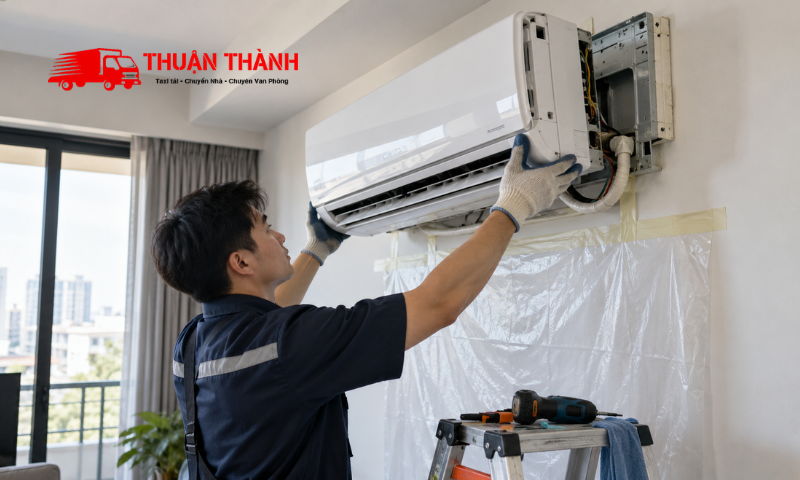 Cách vận chuyển điều hòa khi chuyển sang nhà mới