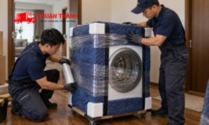 Cách vận chuyển máy giặt khi chuyển nhà