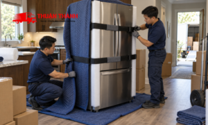Cách vận chuyển tủ lạnh khi chuyển nhà